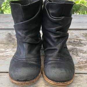 All Saints Girls black boots size UE 30 girls 12K